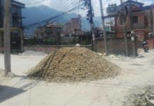 सतुंगल चोकदेखी वडा कार्यालयसम्मको सडक कालोपत्रे हुने