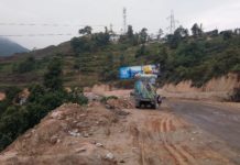 त्रिपुरेश्वर-नागढुङ्गा सडकखण्डको प्रगति ३० प्रतिशत