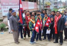 जिब्स स्कुलका ५ विद्यार्थी तेक्वान्दो खेल्न कोरिया प्रस्थान