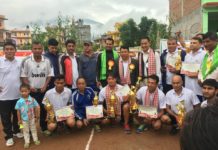 दोश्रो हाइभिजन कप ब्याडमिण्टनको उपाधी महर्जन जोडीलार्इ, राम बहादुर ढकाल उत्कृष्ठ खेलाडी