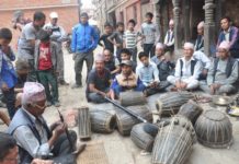 नेवारी समुदायमा मात्रा बजाइने यि नौ बाजा लोपन्मुख अवस्थामा, फोटो फिचरसहित
