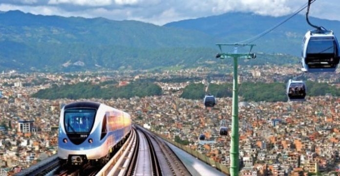 काठमाडौं उपत्यकामा २० किमीको मेट्रो रेल बन्ने