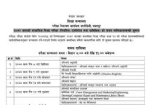 एसएलसीको सट्टा हुने माध्यमिक शिक्षा परीक्षाको तालिका सार्वजनिक(तालिका सहित)