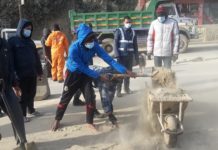 बार्डभन्ज्याङमा सरसफाइ अभियान सुरु