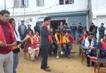 लायन्स क्लब अफ काठमाडौ राइजिंग सन द्वारा खानेपानी ट्यांकी तथा बाल्टिन वितरण