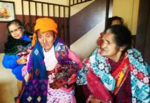 मातातिर्थ वृद्धाश्रममा एकिकृत सामाजिक विकास तथा अनुसन्धान परिषद्को सहयोग