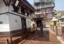 किसिपिडी मन्दिर क्षेत्रमा सरसफाई