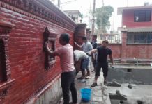 मछेगाउँ मन्दिर क्षेत्रमा सरसफाई