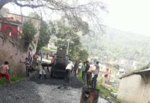 श्रीकृष्ण मावि अगाडीको उकालो बाटो कालोपत्रे सम्पन्न।