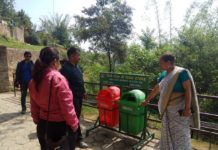 चन्द्रागिरी नगरपालिका वडा न १५ तिनाथानाका योजनाहरु अनुगमन