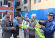 जेस्सिज इन्टरन्यास्नल बोर्डिंग स्कूलका बिद्यार्थी अभिनव शाक्य लाई शुभकामना सहित बिदाई