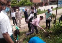 निजामति कर्मचारी दिवसको अवसरमा सरसफाई कार्यक्रम