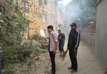किसिपीडी युवा क्लब द्वारा सरसफाइ कार्यक्रम सम्पन्न