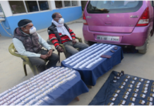 लागूऔषधसको नयाँ योजना विफल पार्दै थानकोट प्रहरी, समातिए २ भारतीय नागरिक