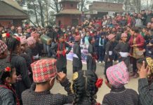 सातगाउँले जात्रामा रम्दै जेसिस इन्टरनेशनल बोर्डिङ सेकेन्डरी स्कुलका विद्यार्थीहरू