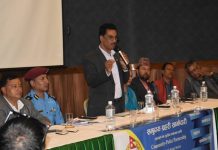 “कंलकीदेखि नागढुंगासम्म सीसी क्यामेरा जडान गरिने” नगर प्रमुख घनश्याम गिरी