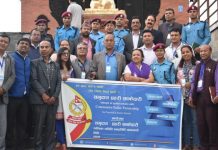 समुदाय प्रहरी साझेदारीमा चन्द्रागिरिमा फुटसल