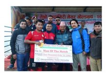 नेपाल पुलिस क्लबले ब्रिगेड ब्वाइज क्लबलाई पराजित गर्दै चन्द्रागिरी गोल्डकपको फाइनलमा प्रवेश