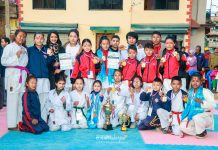 पाँचौ धनबहादुर स्मृती रास्ट्रिय अफिसियल कराँते प्रतियोगिता सम्पन्न