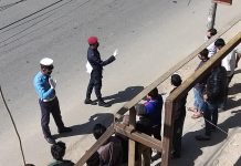आज चन्द्रागिरिमा लकडाउन उल्लंघन गर्ने १०८ जना पक्राउ