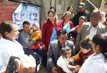 चन्दागिरि नगरपालिकामा दादुरा रूबेला खोप अभियान सुरु ।