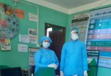 चन्द्रागिरि नगरपालिका वडा न ६ ले स्वास्थ्यकर्मीको सुरक्षा सहजीकरणको लागि आवश्यक PPE(पर्सनल प्रोटेक्टिभ इक्विप्मेन्ट) हस्तान्तरण