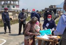 चन्द्रागिरि नगरपालिका वडा नं १ मा पनि राहत वितरण