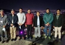 काठमाण्डौको झिलिमिलि हेर्ने पुगेका थिए मन्त्री पुन चन्द्रागिरिमा