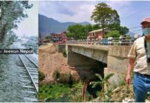 चन्द्रागिरिमा राणाकालीन रेल खोज्दै अमेरिकी नागरिक