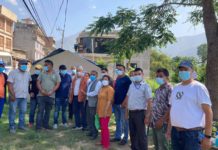 चन्द्रागिरिमा रहेकाे आईसोलेसन संचालनका लागि सहयोग हस्तान्तरण