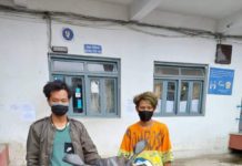 किर्तिपुर नगरपालिका–९, नगाउँ बाट मोटरसाइकल चोरी गर्ने दुई जना पक्राउ