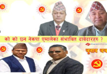 चन्द्रागिरि नगरपालिका प्रमुख : को को छन नेकपा एमालेका सम्भावित दावेदारहरु ?