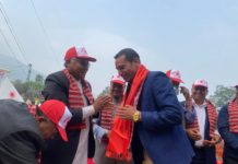 चन्द्रागिरि-२ का जनप्रतिनिधि बस्नेत एमाले प्रवेश