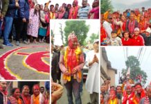 चन्द्रागिरि वडा नं २ मा माओवादी केन्द्रको विजयोत्सव (तस्विरहरु) chandragiri bhai krishna tamang (1)