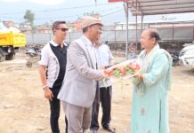 नगर प्रमुख घनश्याम गिरीद्वारा पदभार ग्रहण, निबर्तमान उप प्रमुख लिशा नकर्मीको बिदाई