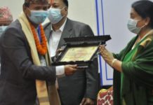 नैकापस्थित कंकाली माविलाई ३ लाख राशीको जीवन विकास पुरस्कार