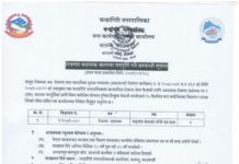 चन्द्रागिरि नगरपालिकामा रोजगार सेवा केन्द्रको लागि जागिर खुल्यो chandragiri advertisement