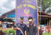 दहचोकबाट मोटरसाईकल चोरी गर्ने व्यक्ति पक्राउ dahachok crime