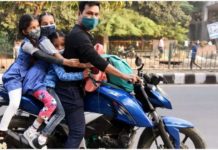 दुईपांग्रे सवारीसाधनमा सवार बालबालिका जोखिममा