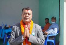 राष्ट्रिय स्वतन्त्र पार्टी तर्फबाट काठमाडौ क्षेत्र नं ९ मा टेक बहादुर पोख्रेलले