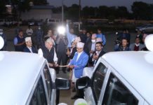 भारत सरकारद्वारा निर्वाचन आयोगलाई ८० वटा सवारी साधन प्रदान