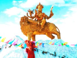चन्द्रागिरि नगरपालिका वडा नंं. २ बाद भन्ज्यांगमा चण्डीकादेवीको प्रतिमा अनावरण