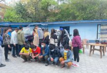 अनलाइन ठगीको आरोपमा ९ चिनियाँ नागरिकसहित १९ जना पक्राउ