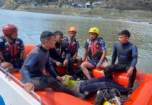 इन्द्रसरोवरमा हाम फालेर बेपत्ता भएका पुरुषको शव फेला