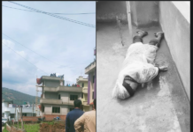 चन्द्रागिरि-६ निर्माणधीन घर छतमा त्रिपाल छोप्ने क्रममा चट्याङ लागेर एक जनाको मृत्यु