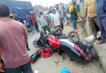 सतुङ्गलमा स्कुटर र मोटरसाइकल ठोक्किँदा दुई जना घाइते
