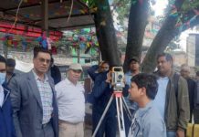 नैकाप चोकमा आकाशे पुल बनाउन सर्वेक्षण शुरु