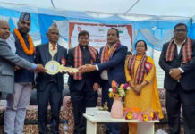 चन्द्रागिरिको विष्णुदेवी माविको भवनको उद्घाटन