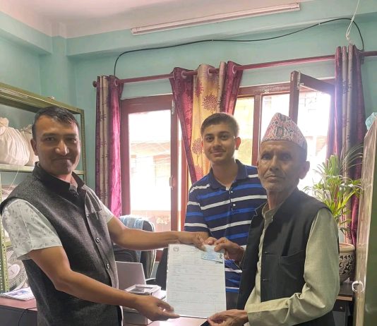 चन्द्रागिरि वडा नं. ५ मा राष्ट्रिय परिचयपत्र वितरण सुरु