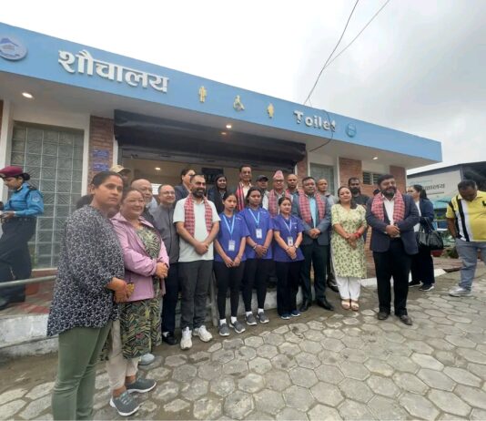 चन्द्रागिरि नगरपालिकामा पहिलो अत्याधुनिक स्मार्ट सार्वजनिक शौचालय निर्माण सम्पन्न